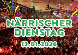 Närrischer Dienstag 2026 Poster