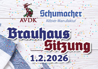AVDK Brauhaussitzung - Brauerei Schumacher 2026 Poster